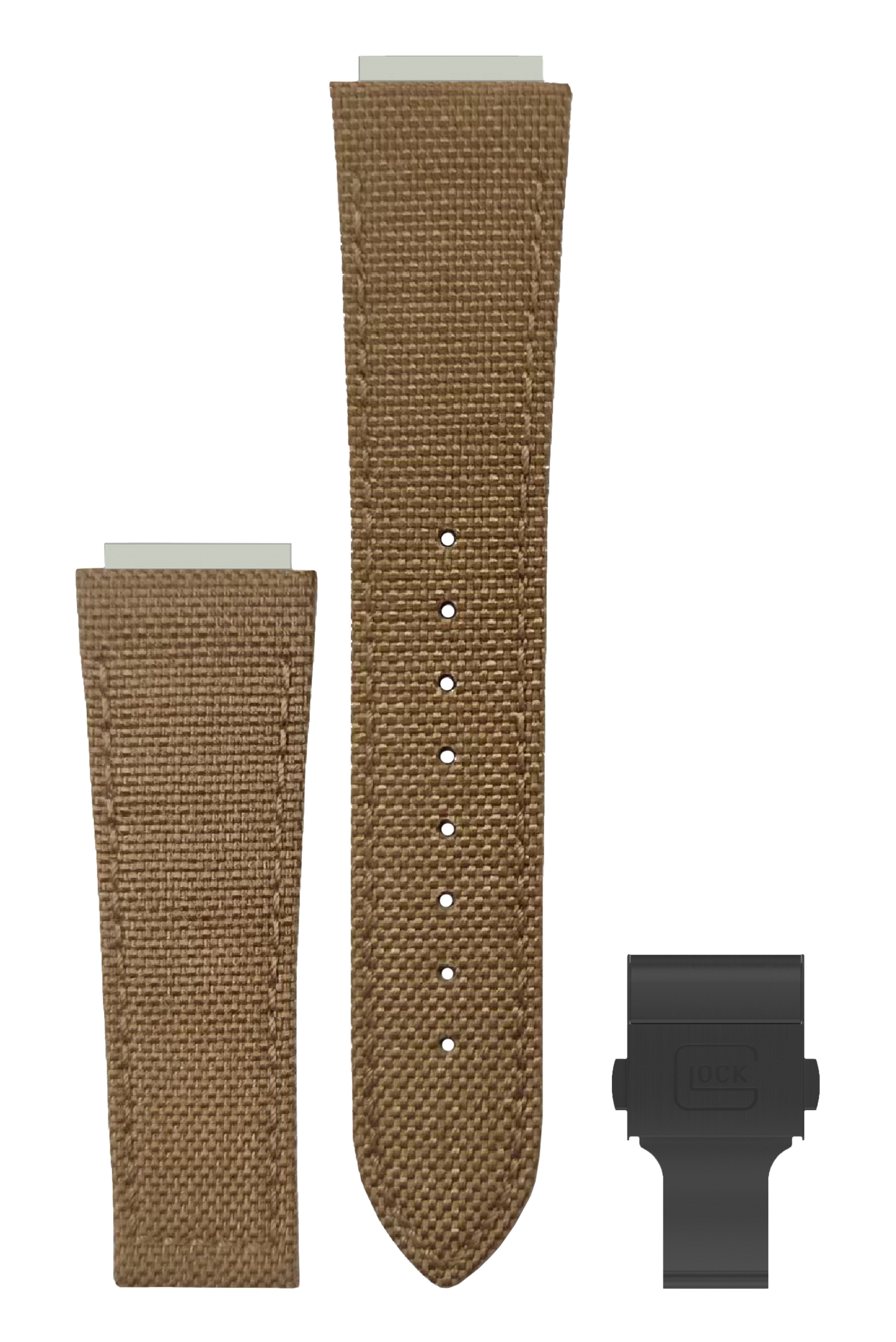 GLOCK NATO Strap in Beige with Black Clasp GB-NATO-BC