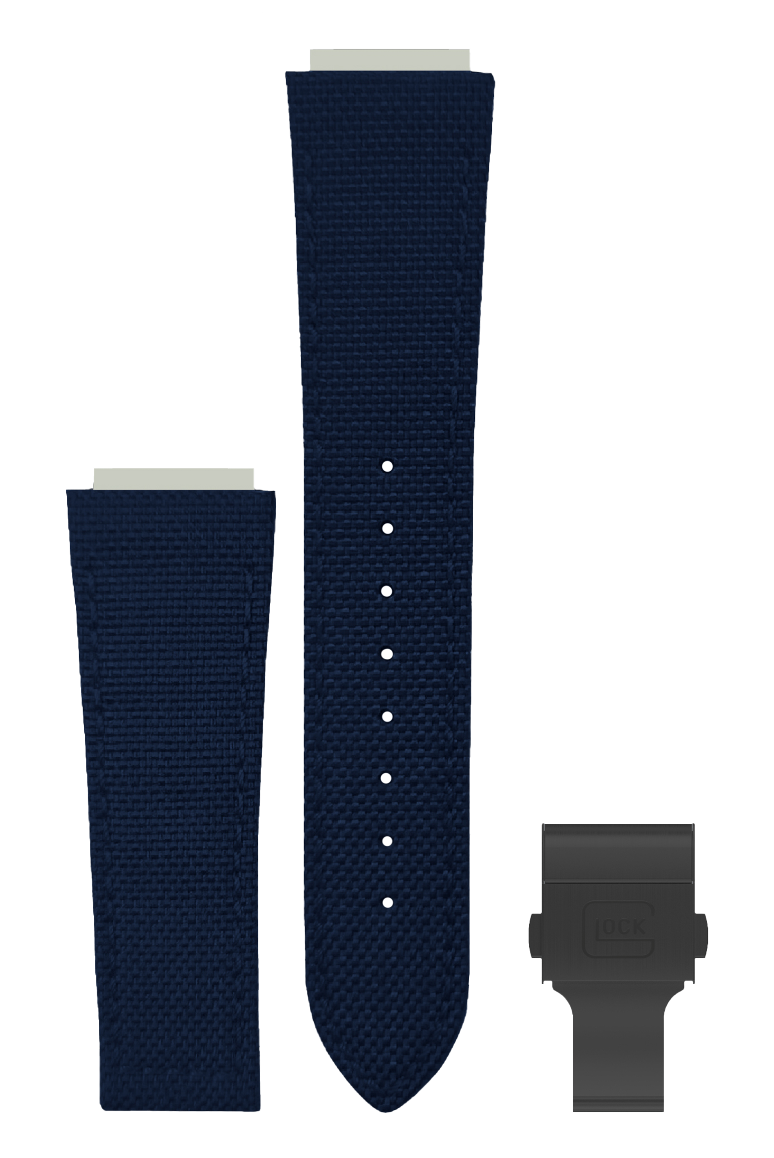 GLOCK NATO Strap in Blue with Black Clasp GB-NATO-BLUE-BC